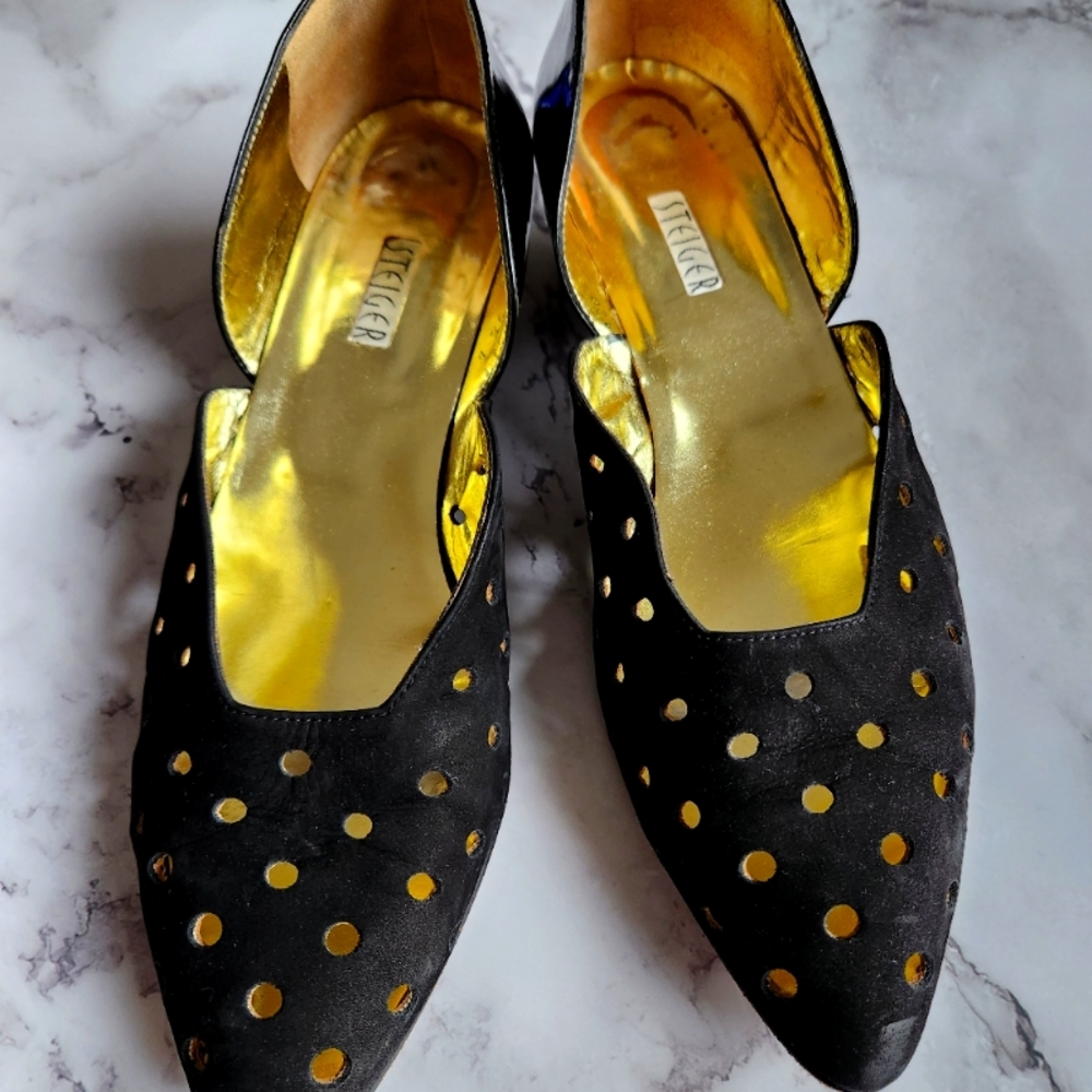 WALTER STEIGER Vintage Slip On. Size 9.5 B. EUC